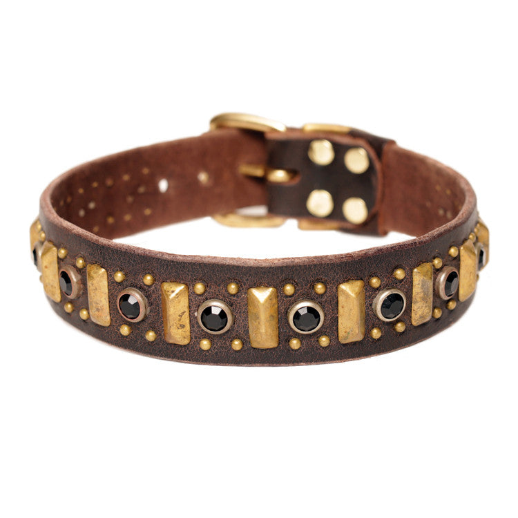 Studded 1 1/4" Collar - S12510